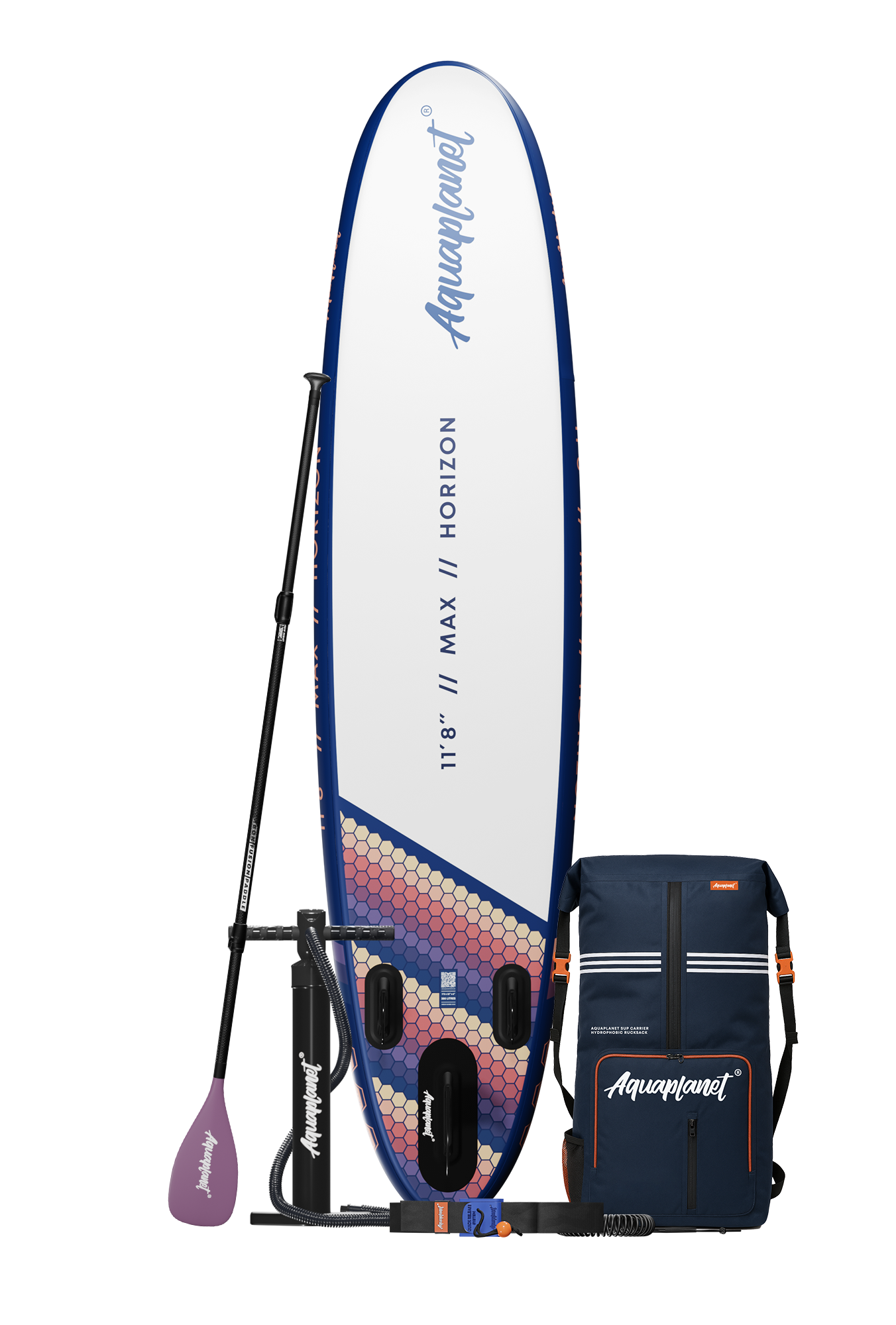 Aquaplanet Max Plus 11'8" Inflatable SUP Package - Horizon