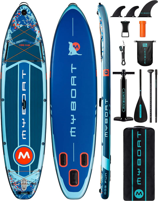 11'6"×34"×6" Extra Wide Inflatable Paddle Board