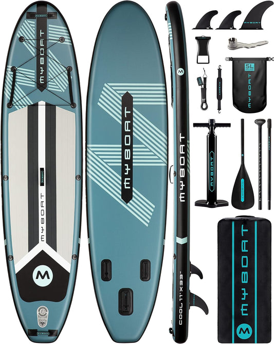 11'6"×34"×6" Extra Wide Inflatable Paddle Board