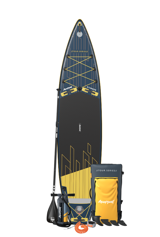 Aquaplanet STINGER Explorer 12'8" Inflatable Paddle Board Package