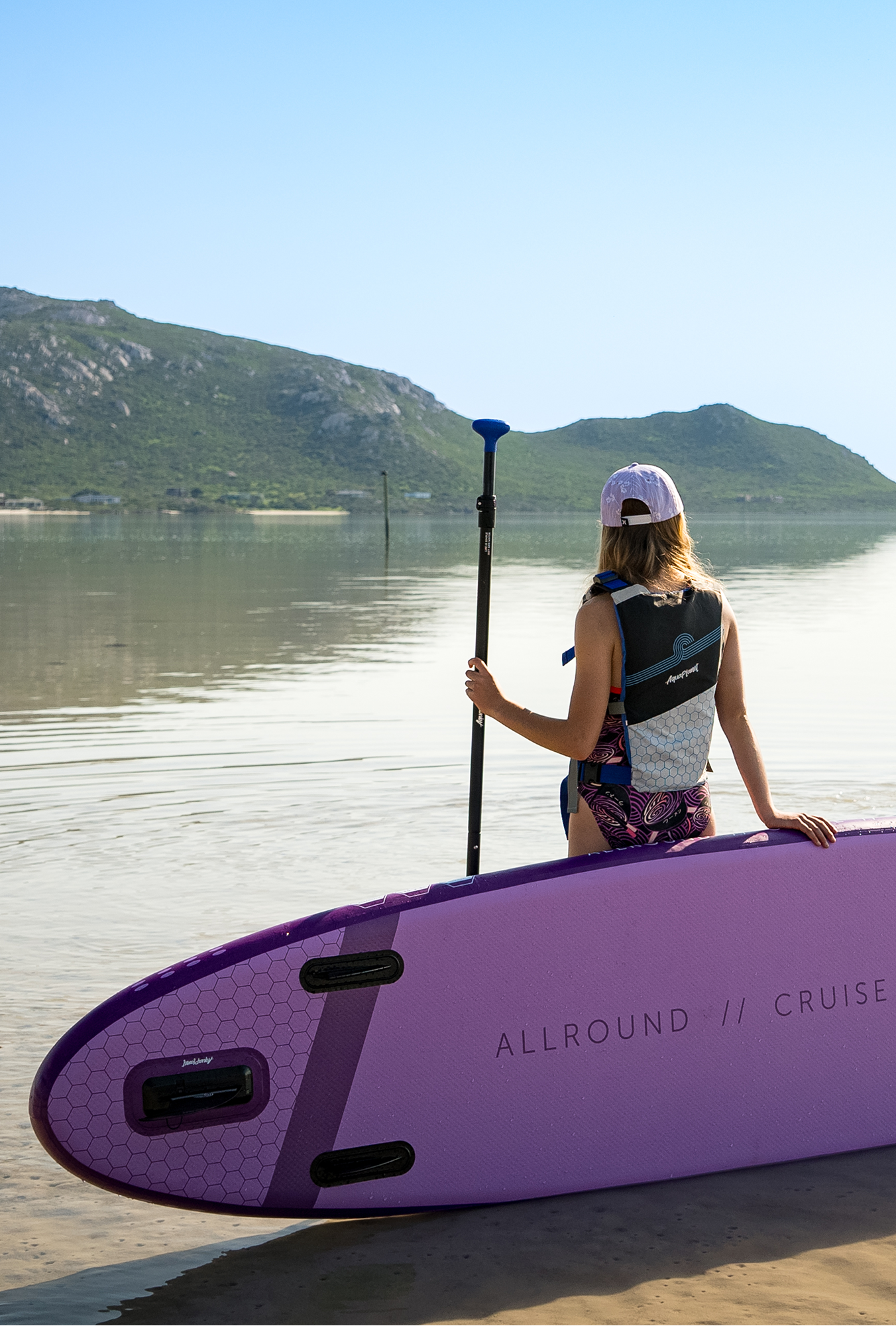 Aquaplanet ALLROUND TEN 10’ Inflatable Paddle Board Package - Purple