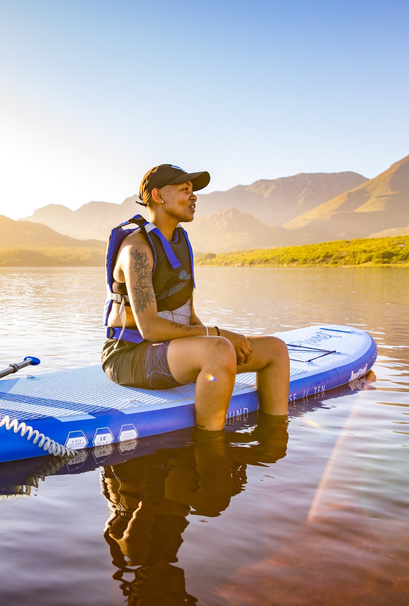 Aquaplanet ALLROUND TEN 10’ Inflatable Paddle Board Package - Blue
