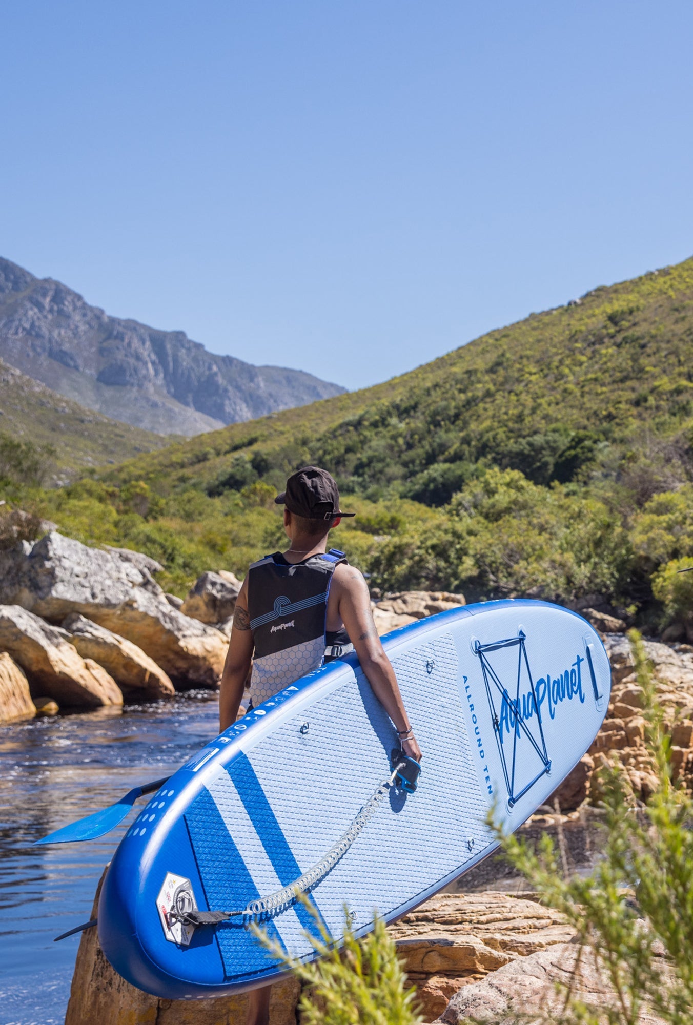 Aquaplanet ALLROUND TEN 10’ Inflatable Paddle Board Package - Blue