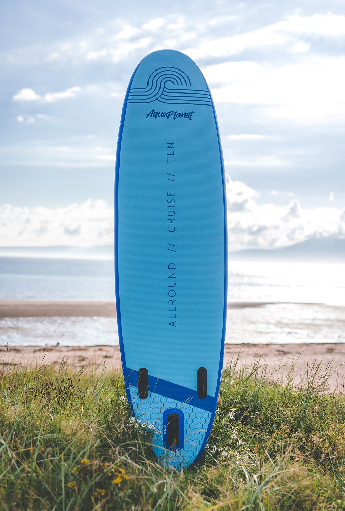 Aquaplanet ALLROUND TEN 10’ Inflatable Paddle Board Package - Blue
