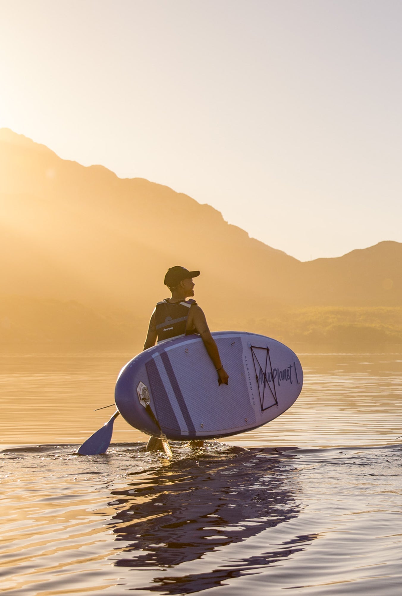 Aquaplanet ALLROUND TEN 10’ Inflatable Paddle Board Package - Blue