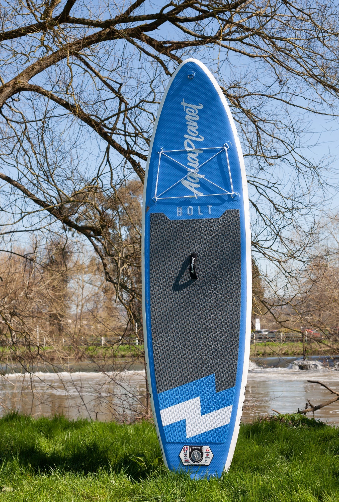 Aquaplanet BOLT 9'4" Inflatable Paddle Board Package - Blue
